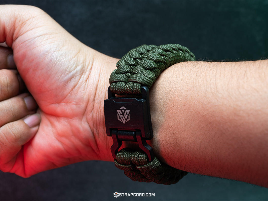 Survival straps apple hot sale watch band